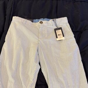Vineyard Vines Kids Blue and White Striped Pants